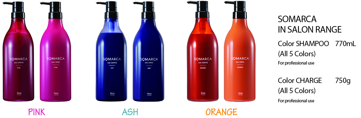 Hoyu Singapore Color Your Heart Somarca Hair Color Control Shampoo And Charge With 9224